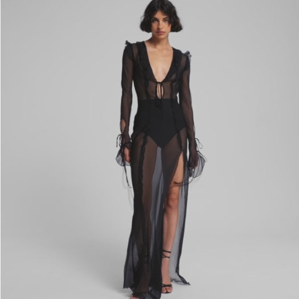 Rat & Boa Black Farretti Dress Size Small - Picture 4 of 4